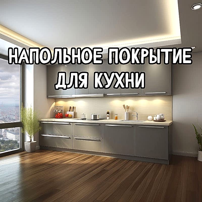 Виды напольных покрытий для кухни: что практичнее и долговечнее?